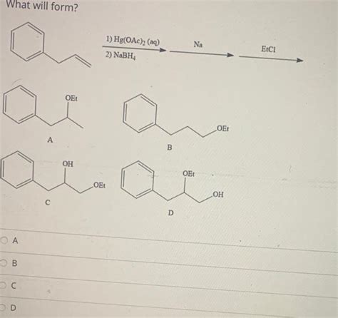 Solved What Will Form Hg Oac Aq Nabh Na Etci Oet Chegg