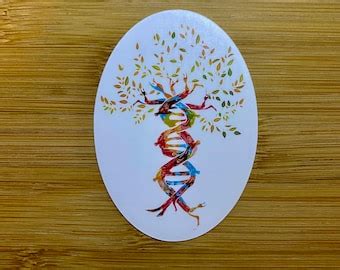 DNA DNA Sticker Science Science Sticker Laptop Sticker Bumper