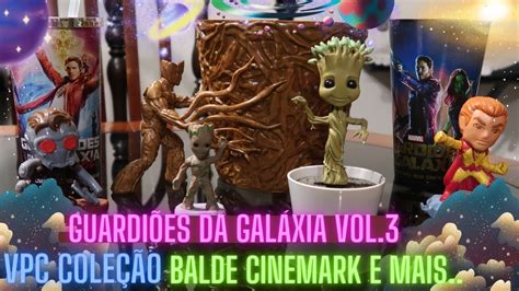 BALDE DE PIPOCA GUARDIÕES DA GALÁXIA VOL 3 DA CINEMARK E OUTROS