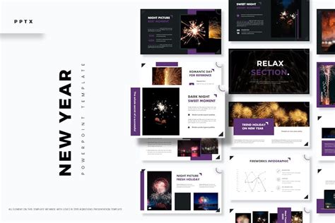 New Year - Powerpoint Template - Design Template Place