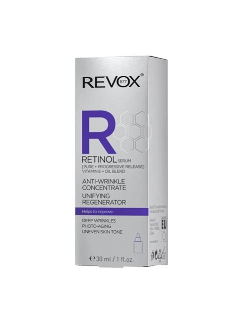 Revox Serum Pentru Fata Cu Retinol Efect Antirid Ten Matur Revox