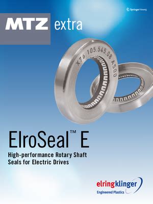 Elroseal X Rotary Shaft Seals Special Types Elringklinger