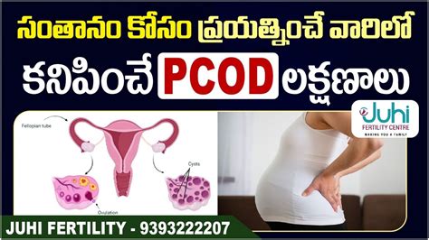 వీరిలో Pcod లక్షణాలు Pcos And Pregnancy How To Get Pregnant In Pcod Juhi Fertility