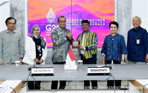 Sukseskan Pemilu 2024 Kpu Kerja Sama Dengan Kemenkominfo