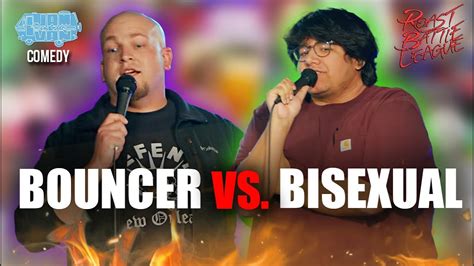 Bouncer Vs Bisexual Roast Battle Comedy Nate Welch Vs John Luna