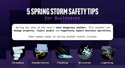 5 Spring Storm Safety Tips For Businesses