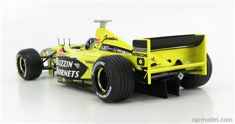 MATTEL HOT WHEELS Scale JORDAN F MUGEN HONDA N SEASON D HILL YELLOW BLACK