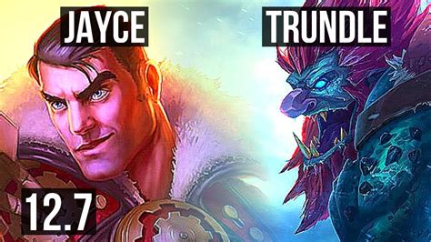 Jayce Vs Trundle Top 23m Mastery 300 Games Dominating Na