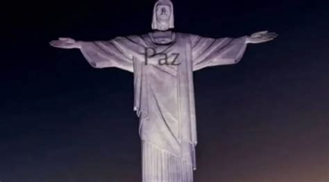 Proje O No Cristo Redentor Pede Paz Em V Rias L Nguas Catolicanet