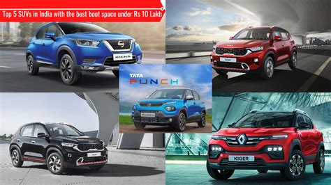 Want To Buy A Suv This Dhanteras And Diwali Checkout The Top 5 Suvs With Best Boot Space Under