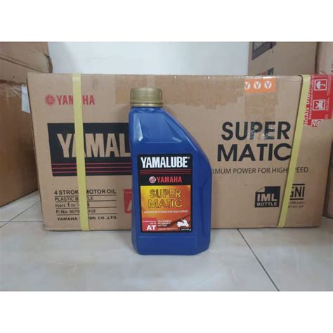 Jual Oli Yamalube Super Matic 1L 1 Dus Isi 24pc Shopee Indonesia