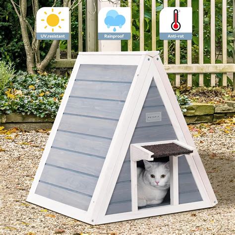 Petsfit Outdoor Cat House Weatherproof, Outside Nepal | Ubuy