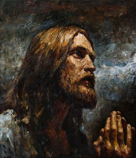 Anatoly Shumkin Agony In The Garden Jesus Christ Painting Jesus Art