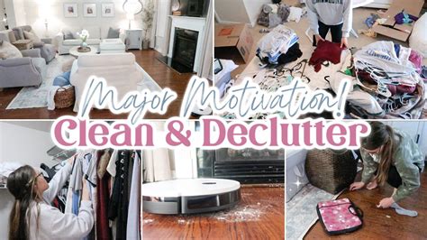 Clean Declutter And Organize With Me 2022 All Day Clean With Me