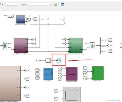 光伏电池 超级电容混合储能系统的能量系统研究（simulink）simulink光伏储能系统 Csdn博客