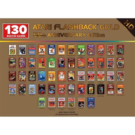 Atari Flashback Gold Th Anniversary Consola Retro Juegos