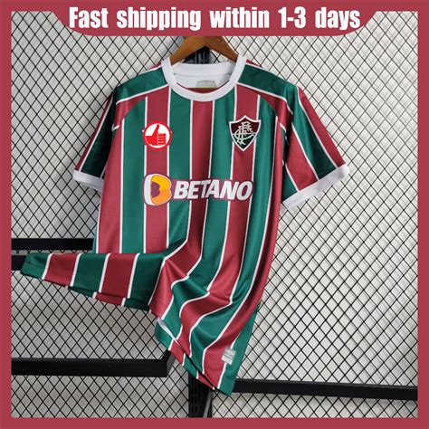 Camisa De Time Masculina Home Futebol Flmns Shopee Brasil