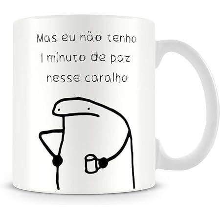 Caneca Personalizada Meme Flork Eu Te Amo Amazon Br