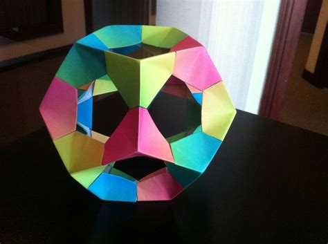 Pentagonal Dodecahedron Kusudama Origami Origami Dodecahedron Art