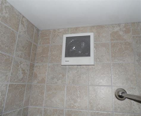 How To Install Bathroom Exhaust Fan Through Wall Mount - Image of Bathroom and Closet