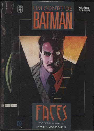 Sebo do Messias Gibi Um Conto de Batman Faces Minissérie Completa