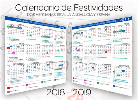 Frente Firmar Caso Wardian Calendario Laboral Dos Hermanas Hermano