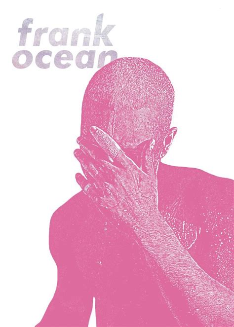 Frank Ocean Poster Picture Metal Print Paint By Oliver Schalck