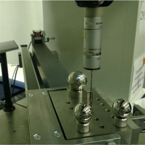 Setup Of The Isg On The Cmm At Mikes The Diagonal Direction Of The Isg Download Scientific