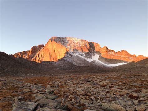 Hrs Climbing Longs Peak Via The Keyhole Route