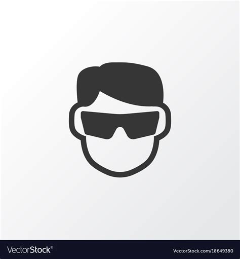 Eyeglasses Icon Symbol Premium Quality Isolated Vector Image