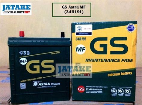 Jual Terbaik Terjamin Aki Kering L Ns Zl Gs Astra Maintenance Free