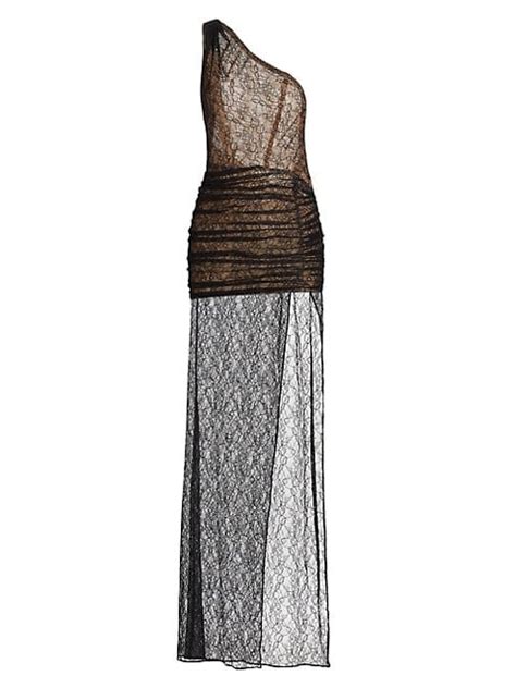 Laquan Smith Backless Sheer Lace Gown 1 095 Kylie Jenners Sheer