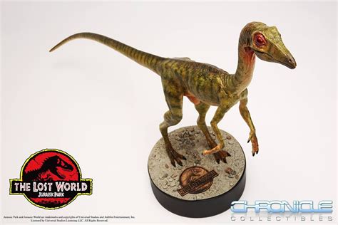 Jurassic Park The Lost World Compsognathus Compy Dinosaur Statue