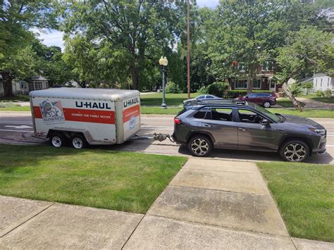 Towing UHaul 6x12 : r/rav4prime