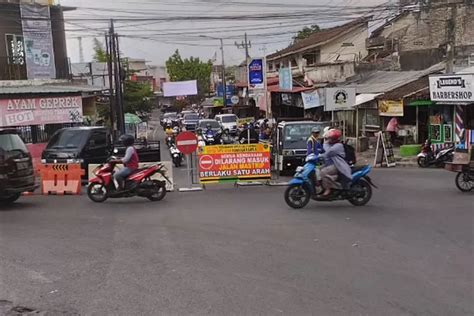 Usai Diprotes Warga Uji Coba Sistem Satu Arah Di Kawasan Kampus Selama