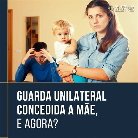 Guarda Unilateral Concedida à Mãe E agora Marcello Benevides