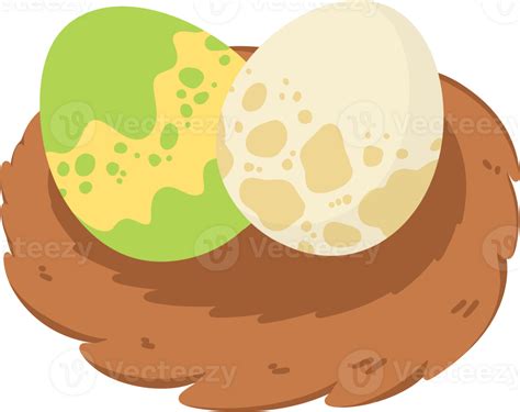 Dinosaur Nest Clip Art 36907622 Png