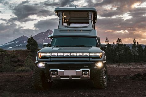 Gmc And Earthcruiser Turn The Hummer Ev Into An Overland Camper