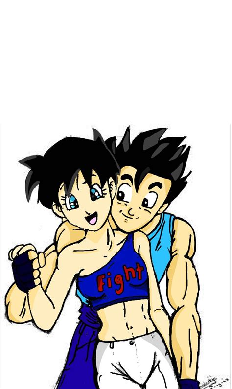 Gohan And Videl By Marioeduardoooo On Deviantart