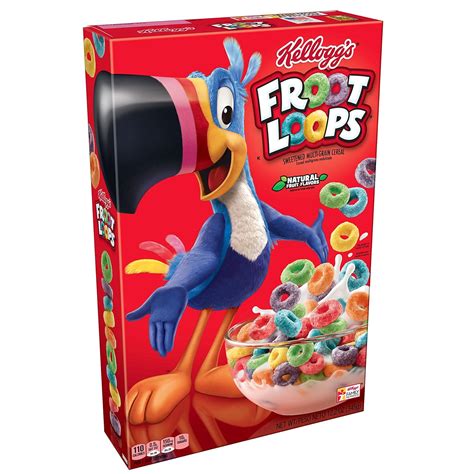 Kelloggs Froot Loops Cereal Regular Size 12 2 Oz 345g Kelloggs Froot