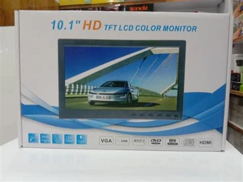 Black Inch Hd Tft Lcd Color Monitor V Resolution X At