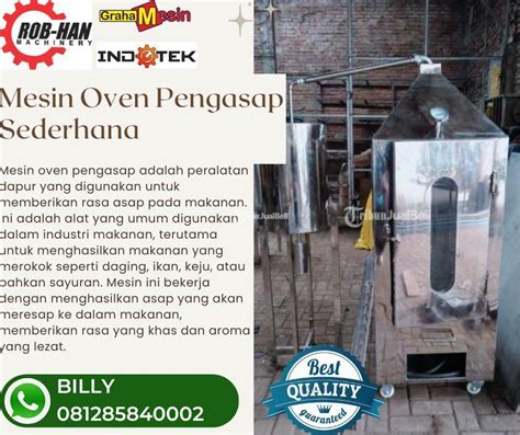 Mesin Oven Pengasap Ikan Sederhana Di Malang Tribun JualBeli