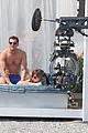 Shirtless Jamie Dornan Bikini Clad Dakota Johnson Film Fifty Shades