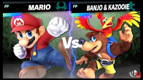 Super Smash Bros Ultimate Amiibo Fights Request Mario Vs Banjo