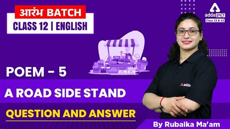 A Road Side Stand Class Questions And Answers Class English