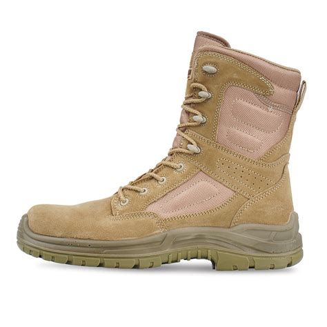 Buty Wojskowe Taktyczne Desert Tan Light O Boot Wysokie Bennon Z V