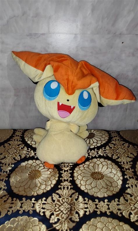 Pokemon Center Victini Plushie Toy Big Hobbies And Toys Toys And Games