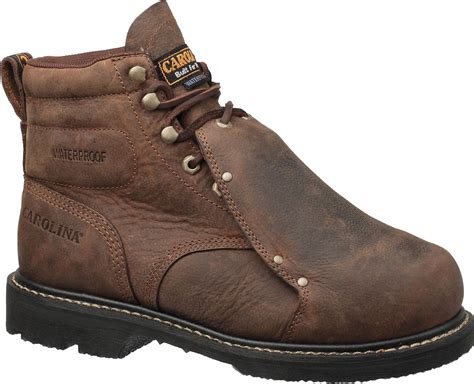 Carolina Shoe 6 Work Boot 10 D Mens Brown Steel Toe Type 1 Pr