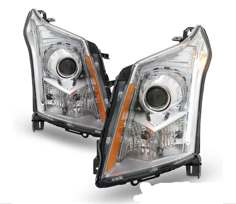 Fit 2010 2016 Cadillac Srx Headlights Headlamps [hid Xenon Model] Left Right Ebay