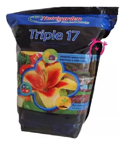 Fertilizante Abono Triple 17 Npk Granulado Fertidel 2kg MercadoLibre